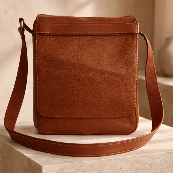 Bolso bandolera LONGCHAMP mediano Le Foulonné crossbody Bag in Lether